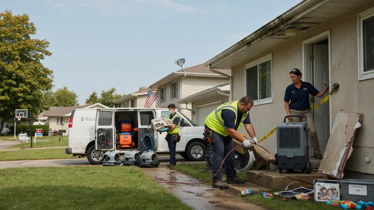 Water Damage Restoration in Greenfield, IA near me